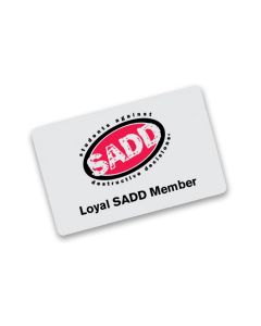 Plastic SADD ID Card